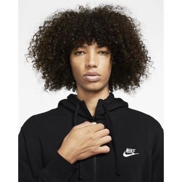 Nike BV2645-010 Siyah Club Hoodie FZ BB Günlük Unisex Ceket