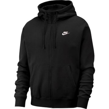 Nike BV2645-010 Siyah Club Hoodie FZ BB Günlük Unisex Ceket