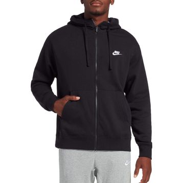 Nike BV2645-010 Siyah Club Hoodie FZ BB Günlük Unisex Ceket