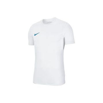 Nike BV6708-102 Dri-Fit Park VII Jsy Ss Erkek Beyaz Futbol T-shirt