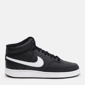 Nike CD5436-001 Court Vision Mid Siyah Kadın Günlük Ayakkabı