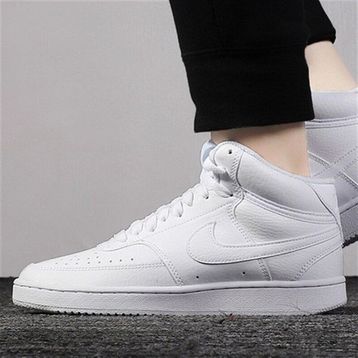 Nike CD5436-100 Court Vision Mid Yarım Boğazlı Sneaker Kadın Spor Ayakkabı