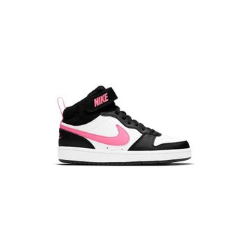 Nike CD7782-005 Court Borough Mid 2 GS Siyah Unisex Sneaker Ayakkabı