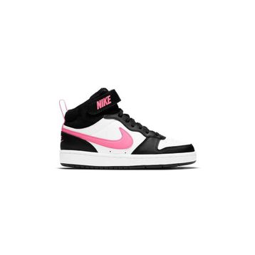 Nike CD7782-005 Court Borough Mid 2 GS Siyah Unisex Sneaker Ayakkabı