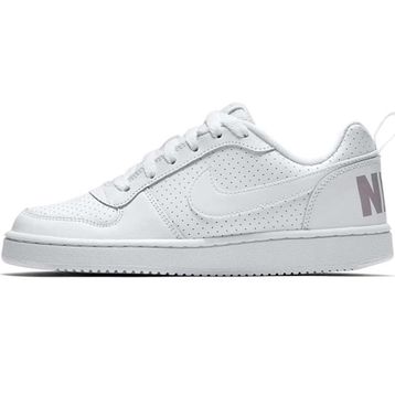 Nike Court Borough Low GS Beyaz Gold Genç Ayakkabısı