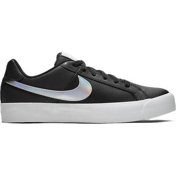 Nike Court Royale AC Leather Sneaker Hakiki Deri Günlük Siyah Gri Swoosh Spor Ayakkabı