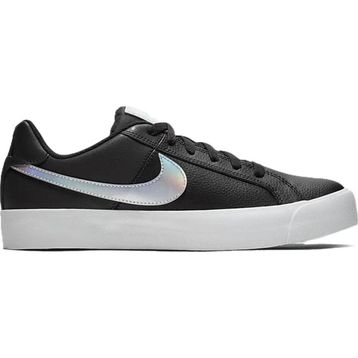 Nike Court Royale AC Leather Sneaker Hakiki Deri Günlük Siyah Gri Swoosh Spor Ayakkabı