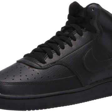 Nike Court Vision Mid Siyah Erkek Spor Ayakkabı