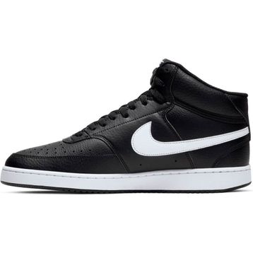 Nike Court Vision Mid Siyah Erkek Spor Ayakkabı