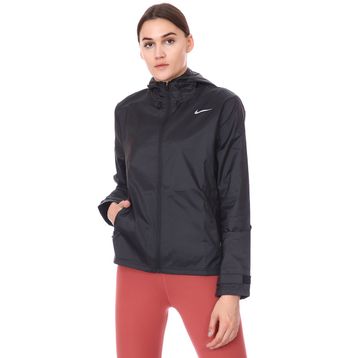 Nike CU3217-010 Essential Jacket Siyah Kadın Koşu Ceket