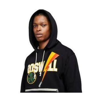 Nike CV1933-010 Men Dri-Fit Rayguns Premium Basketball Hoodie Erkek Sweatshirt