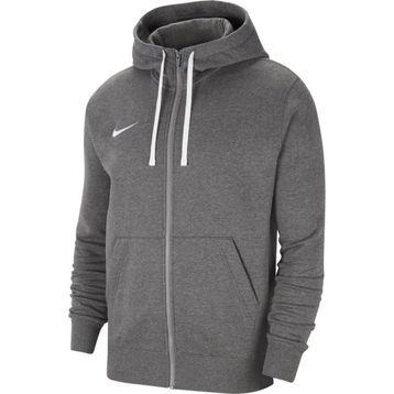 Nike CW6891-071-DIG Y Flc Park20 Fz Hoodie Unisex Gri Futbol Sweatshirt