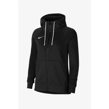 Nike CW6955-010 Siyah W NK FLC Park20 FZ Hoodie Kadın Futbol Ceketi