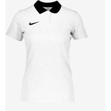 Nike CW6965-100 Kadın Dri-Fit Park Kadın Beyaz Futbol Polo Tişört