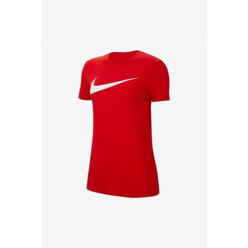 Nike CW6967-657 Kırmızı-Beyaz Üniversite Kadın Takım Kulübü T-Shirt