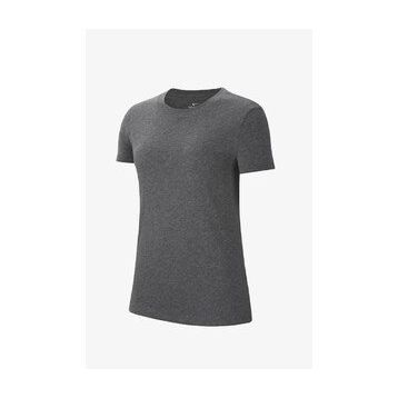 Nike CZ0903-071 W Nk Park20 Ss Tee Kadın Gri Futbol Tişört