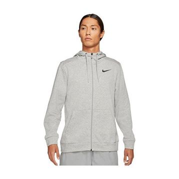 Nike CZ6376-063 Gri Dri-Fit Antrenman Erkek Sweatshirt