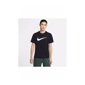 Nike DC5094-010 M Nsw Tee Icon Swoosh Siyah Erkek T-shirt