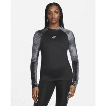 Nike DD4417-010 Air Midlayer Long Sleeve Body Siyah Kadın T-Shirts