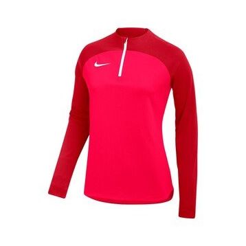 Nike DH9246-635 Academy Pro Dri Fit Half Zip Kırmızı Dik Yaka Kadın Sweatshirt