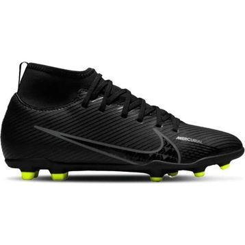Nike DJ5959-001 Jr. Mercurial Superfly 9 Club Fg/Mg Siyah Genç Çoklu Çim Zemin Kramponu