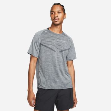 Nike DM4753-010 Mens Dri Fit Techknit Ultra Gri Erkek T-shirt
