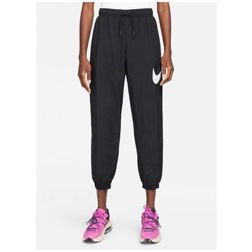 Nike Dm6183-010 W Nsw Essntl Wvn Mr Pant Normal Bel Düz Siyah Kadın Eşofman Altı