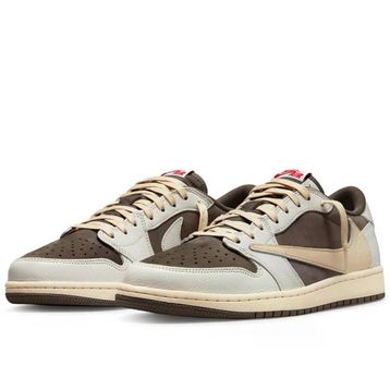 Nike DM7866-162 Air Jordan 1 Low Travis Scott Reverse Mocha Sneaker Spor Ayakkabı