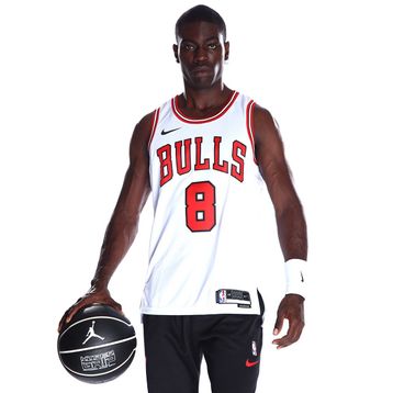 Nike DN2072-100 Beyaz Chicago Bulls Association Edition Dri-FIT NBA Swingman Jersey Erkek Forma