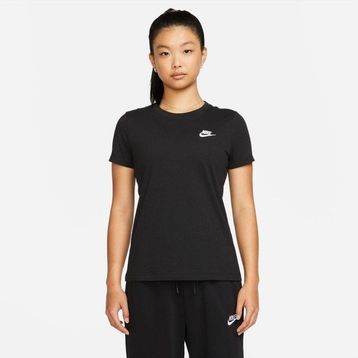 Nike DN2393-010 Sportswear Club Siyah Kadın T-Shirt