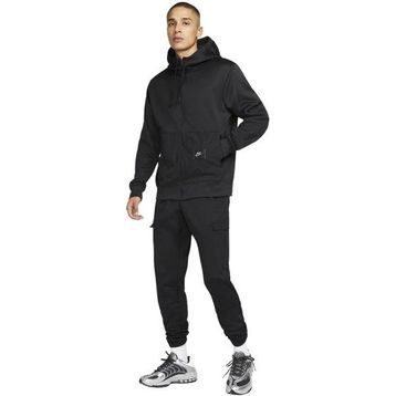 Nike DO2632-010 Sportswear Dri-Fit Sport Utility Pack Fleece Full-Zip Hoodie Erkek Siyah Sweatshirt