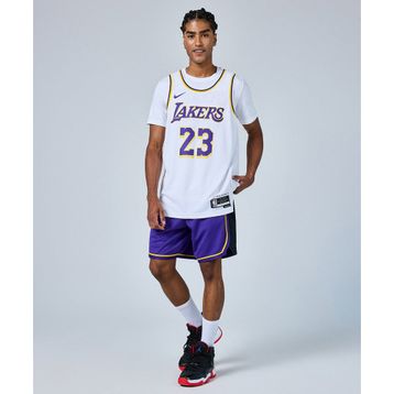 Nike DO9432-504 Los Angeles Lakers NBA Mor Basketbol Erkek Şort