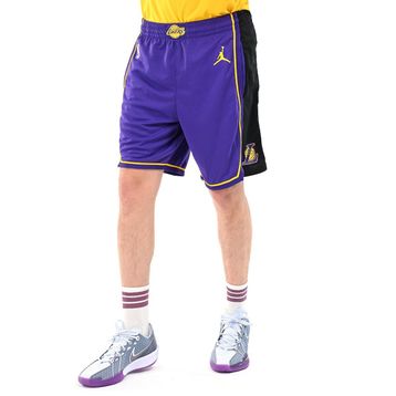 Nike DO9432-504 Los Angeles Lakers NBA Mor Basketbol Erkek Şort
