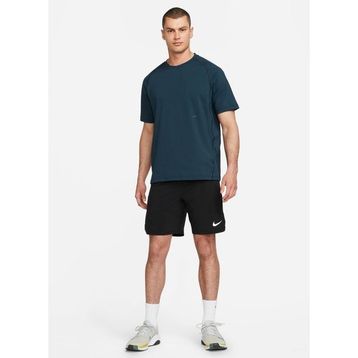 Nike DQ4818-454 Mavi Bisiklet Yaka Erkek T-shirt