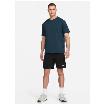 Nike DQ4818-454 Mavi Bisiklet Yaka Erkek T-shirt