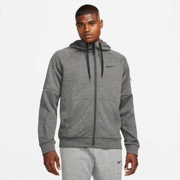Nike DQ4830-071 Gri Therma-Fit Erkek Antrenman Sweatshirt