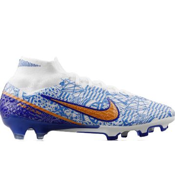 Nike DQ5293-182 Zoom Mercurial Superfly 9 Elite Cr7 Fg Beyaz Erkek Çim Zemin Kramponu