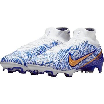 Nike DQ5293-182 Zoom Mercurial Superfly 9 Elite Cr7 Fg Beyaz Erkek Çim Zemin Kramponu