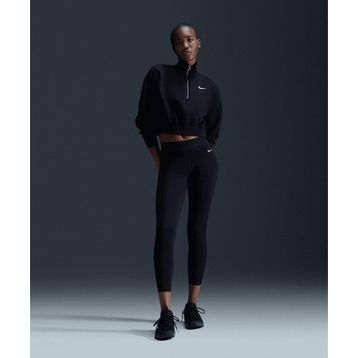 Nike DQ5767-010 Phoenix Siyah Günlük Stil Kadın Sweatshirt