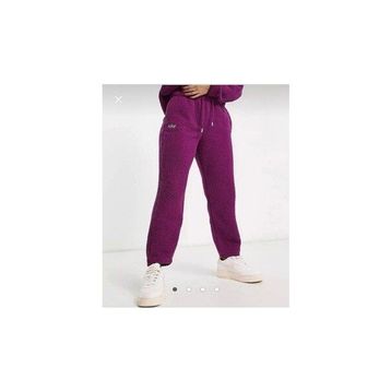 Nike DQ6261-503 Therma-FIT Cozy Core Kadın Mor Günlük Stil Eşofman Altı