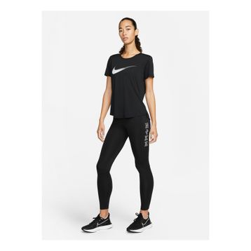 Nike DQ6330-011 Siyah - Gri Gümüş Kadın Tayt