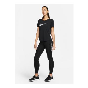 Nike DQ6330-011 Siyah - Gri Gümüş Kadın Tayt