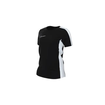 Nike DR1338-010 Siyah W NK DF Academy 23 SS Kadın Futbol Antrenman Tişörtü