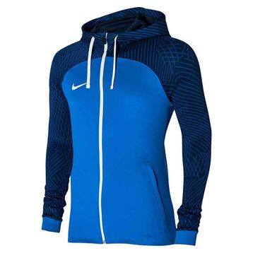 Nike DR2571-463 Dri Fit Strike Mavi Kapüşonlu Erkek Ceket