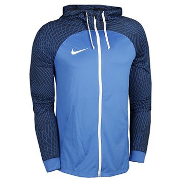 Nike DR2571-463 Dri Fit Strike Mavi Kapüşonlu Erkek Ceket