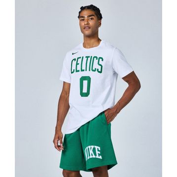 Nike DR6364-102 Boston Celtics Erkek Beyaz Basketbol T-Shirt