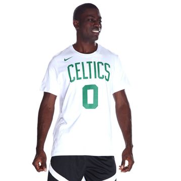 Nike DR6364-102 Boston Celtics Erkek Beyaz Basketbol T-Shirt