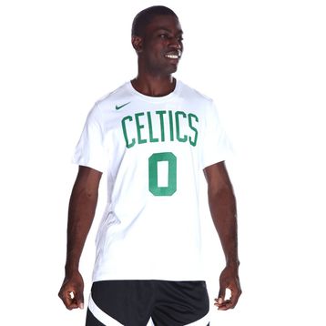 Nike DR6364-102 Boston Celtics Erkek Beyaz Basketbol T-Shirt