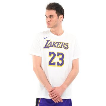Nike DR6380-108 Beyaz Los Angeles Lakers NBA Basketbol Erkek T-Shirt