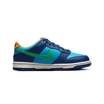 Nike Dunk Low Leather Sneaker Hakiki Deri Mavi Günlük Unisex Spor Ayakkabı